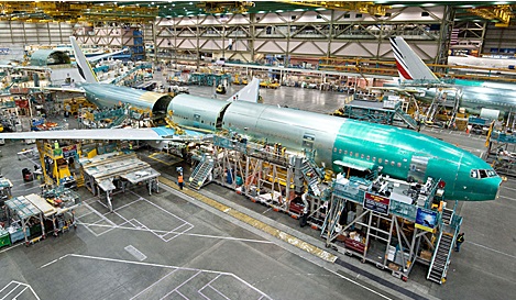 manufacturing aircraft load companies industries heavy