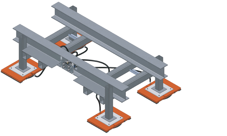 Embedded Air Caster Systems